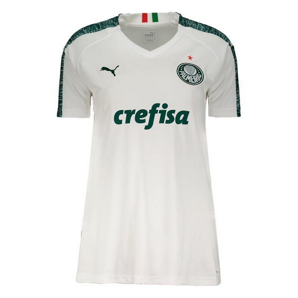 Maillot Football Palmeiras Exterieur Femme 2019-20 Blanc